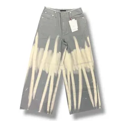 参考上代19800円 未使用品 MAISON SPECIAL Gradation Wide Denim Pants グラデーションワイドデニムパンツ ジーンズ メゾンスペシャル 21241465812 ベージュ 36 272A1のサムネイル