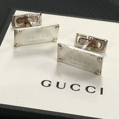 ☆極美品☆PRADA プラダ カフリンクス カフスボタン シルバー 925