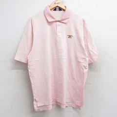 XL/古着 ラルフローレン ポロジーンズ 半袖 ブランド ポロ シャツ メンズ 90s バルタスロール 大きいサイズ コットン ピンク他 ボーダー 25