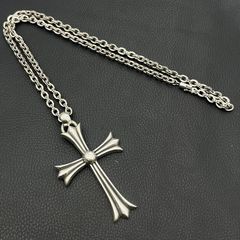 数量限定 ペーパーチェーン ネックレス ラージクロス ネックレス  