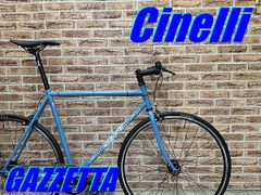 【　西濃運輸 営業所止め発送のみ　】大特価sale!! 未走行!! Cinelli GAZZETTA 2024 size:M 173-180cm チネリ ガゼッタ シングルスピード ピスト クロモリ COLUNBUS