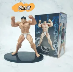 秋田書店 - 刃牙展　花山薫　ソフビのみ　フィギュアのみ　ヘッダー　付き Amazon.co.jp: 花山薫 ソフビ 黒スーツ レッドシャーク 刃牙
