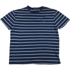 古着 ラルフローレン Ralph Lauren POLO RALPH LAUREN CLASSIC FIT 半袖 ボーダーTシャツ メンズM相当/eaa536130