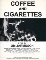 貴重！額付 特大ポスター！コーヒー＆シガレッツ ジムジャームッシュ
