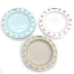 【新品・3営業日で発送】OSK 新商品 【シナぷしゅ】 小皿3枚セット 日本製 (138911)【入数:60】