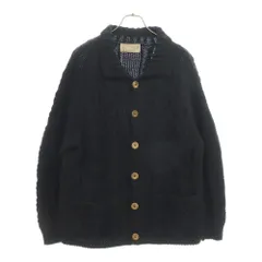 INVERALLAN (インバーアラン) 3A Lumber Cardigan ランバー ニット カーディガン ブラックのサムネイル