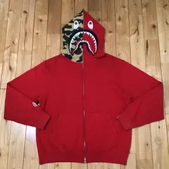 2025年最新】APE シャークパーカー 赤の人気アイテム - メルカリ