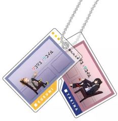 [중고]키링 B. 이노우에 타키나 & 호두 [리콜리스 리코일 푸라 푸라아크릴 키링]
