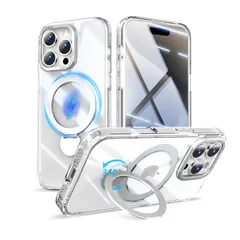 新品 iphone 15 promax 用 ケース MagSafe対応 ワイヤレス充電 いphone 15 promax カバー 高耐久性 米軍MIL規格 アイフォン 15 promax ケース リング スタンド マグネット搭載 スマホケースiphone 15