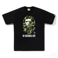 A BATHING APE  レタープリント半袖Tシャツ 男女兼用