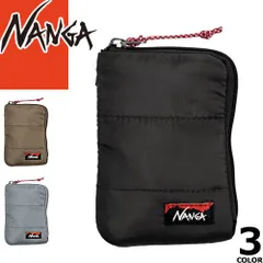 ナンガ NANGA コインケース 小銭入れ 財布 ネックウォレット ポーチ カードケース メンズ レディース 2025年秋冬新作 首掛け ストラップ付き ブランド 黒 ブラック コヨーテ グレー COIN CASE