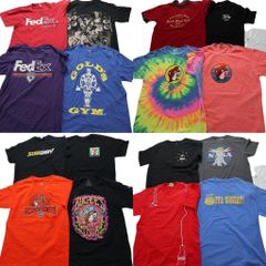 古着卸 まとめ売り 有名企業 半袖Tシャツ 16枚セット (メンズ M ) NASA マクドナルド バッキーズ フェデックス 中古 古着 NA6975