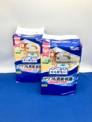 大特価【新品・未開封品】【2個】キミおもい パワフル消臭・抗菌 システム ネコ トイレ用 シート 3-4日用 (20枚入) ねこ  RT0904ML024  0120240829100021