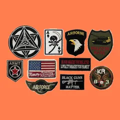 【41枚セット】USARMY アメリカ軍 USアーミー ワッペン 米軍実物 USアーミー(アメリカ陸軍)ワッペン | ワッペン・アップリケ
