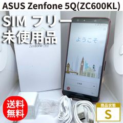 ASUS ZenFone 5Q ZC600KL ルージュレッド 未使用品 美品のサムネイル