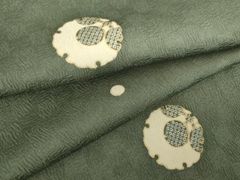 平和屋着物□極上 小紋 鹿の子花文 洗える着物 逸品 CZAA3035s5