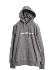 【お得なクーポン配布中!】 ノースフェイス プリント スウェット フード パーカー レディース S / 古着 The North Face プルオーバー 裏起毛 トレーナー スエット 灰