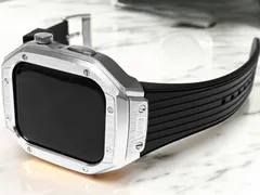 アップルウォッチ改良版新作カバーケースApple Watchラバーベルトカスタム111