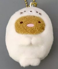 [중고] 열쇠 고리 돈까스 (인감의 아기) 매달려 봉제 인형 [스미코구라시 수이조쿠칸 2024] 수족관 한정