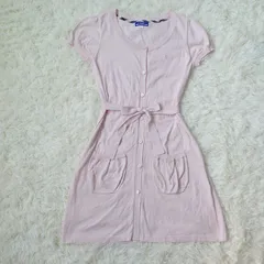 バーバリー ブルーレーベル     半袖カーディガン  ライトピンク