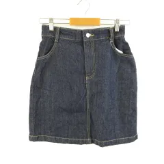 コルザ COLZA デニムスカート ミニ 台形 L *T946