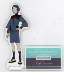 [중고] 아크릴 스탠드 아크릴 패널 니카 나나우라 모그모 씨 일러스트 아크릴 스탠드 [기동 전사 건담 수성의 마녀]