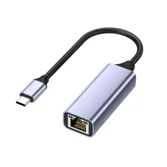 【人気商品】USB USB 3.0 to LAN有線LANアダプタSwitch有線LAN RJ C 45ギガビットイーサネット10/100/1000 TRkin Mbps超高速アルミ製（グレー）