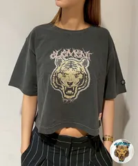 【ムラスポ公式】新品 ELEMENT エレメント 半袖 Tシャツ レディース クロップド丈 ショート丈 虎 BF02C-255