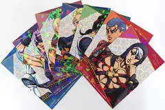 【中古】キャラカード 全7種セット ブロマイド 「ジョジョの奇妙な冒険 第五部 黄金の風 フィギュア展 in マルイ」 購入特典