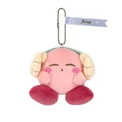 三英貿易(Sanei Boeki) 星のカービィ KIRBY ホロスコープ・コレクション おひつじ座 マスコット W10.5×D8.5×H10cm ぬいぐるみマスコット EA-HC01
