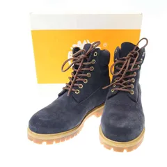 Timberland Heritage Lace Up ダークブルーSuede Timberland Heritage 6 Inch Lace Up Waterproof 