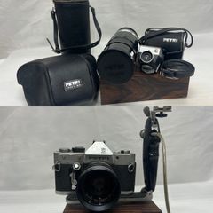 PETRI MF-1 一眼レフカメラ フラッシュ付き - メルカリ