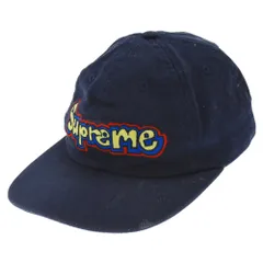 SUPREME (シュプリーム) 18SS Gonz Logo 6Panel Cap ゴンズロゴ 6パネル キャップ 帽子 ネイビーのサムネイル