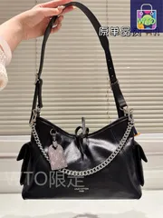 【今日特価】LV ルイ・ヴィトン キャリーオール スモール 柔らかい羊革と酷感あるブラックデザイン-WTO輸入1