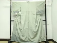 プロフ必読☆本塩沢☆やまだ織☆染色作家☆桐村博☆単衣☆落款 プロフ