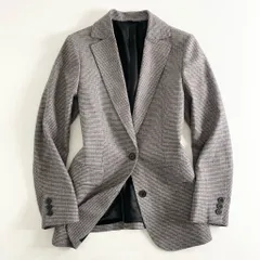 52h10 MACKINTOSH マッキントッシュ COLOMBO 千鳥チェック テーラードジャケット 38 グレー ブレザーのサムネイル