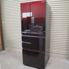 シャープ SHARP SJ-GA50E-R 大型冷蔵庫 502L 赤 シャープ SHARP SJ