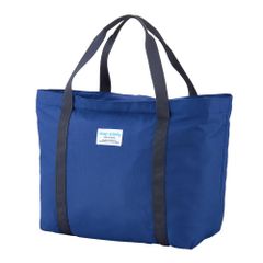moz 帆布トートバッグ LL ブルー 折りたたみヨガマット付き - メルカリ