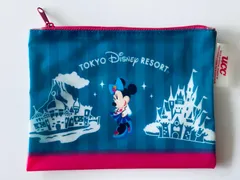 【ミッキー&ミニー】東京ディズニーリゾート ファスナー付きポーチ　2個セット❣️