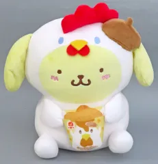 サンリオ からあげクン 当りくじ ポムポムプリン ぬいぐるみ ハローキティやシナモロールたちのぬいぐるみ・雑貨が当たる