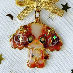 レジン♡チャーム♡キーホルダー♡プードルちゃん♡