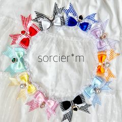 ダブルリボン 紫 ♡ 量産型 リボン ヘアクリップ ラベンダー むらさき