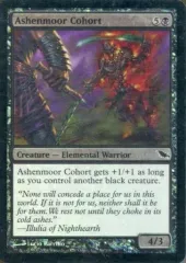 【中古】マジックザギャザリング 56/301[C]：【SHM】【FOIL】Ashenmoor Cohort/アッシェンムーアの群勢