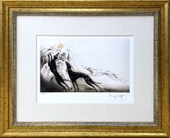 天野喜孝 アールビバン リトグラフ 菊地秀行 吸血鬼ハンター＂D＂『華