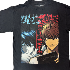 00s - 10s DEATH NOTE エル 夜神月 キラ プリント Tシャツ アニメTシャツ ムービーTシャツ Vintage ヴィンテージ ビンテージ anime movie