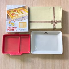 トースタープレートLとカフェ ド クロワッサン 大皿
