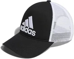 【新品】【OSFXサイズのみ】adidas(アディダス) トラッカーキャップ メンズ ユニセックス 調節可能 コットン100% メッシュ　ブラック×ホワイト　DVV02-HI3555-OSFX