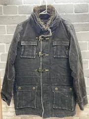 291295HOMME ミリタリー ラクーンファー ボア コーティングジャケット コリンボ COLIMBO ZX-0148 Stray Moose Snorkel Parka (N-3mod