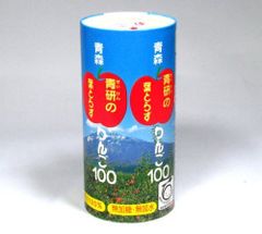 青研 葉とらずりんご100 195ml カートカン 30本入 3ケース
