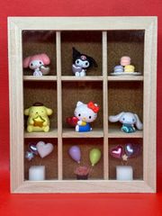 サンリオキャラクターズ　きらめきバルーンフィギュア　全５種セット